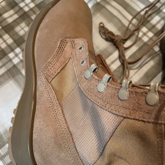 Men\'s Tan Army Combat Boots Hot Weather main image 2